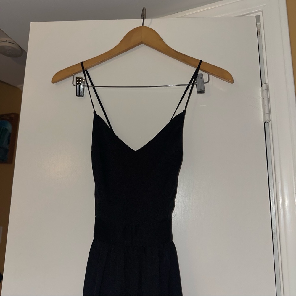 Tobi Black Strapless Dress